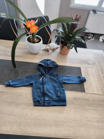 Gilet zippé garçon 6 mois BellyButton