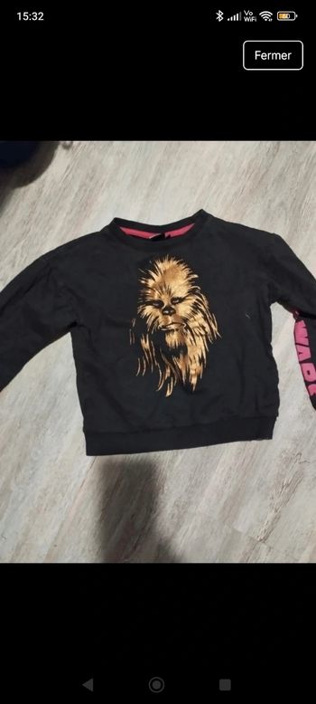 Pull star wars 8 ans