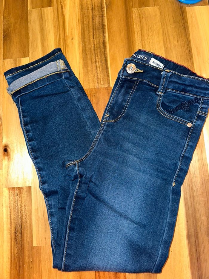 Jeans okaidi 8 ans fille
