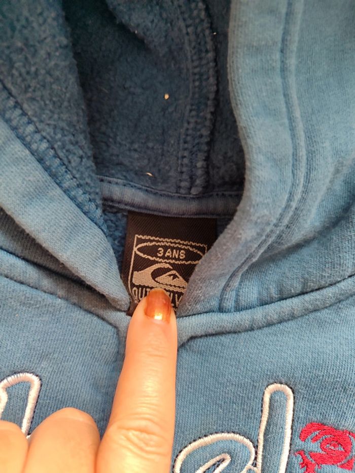 gilet quiksilver 3 ans - photo numéro 3