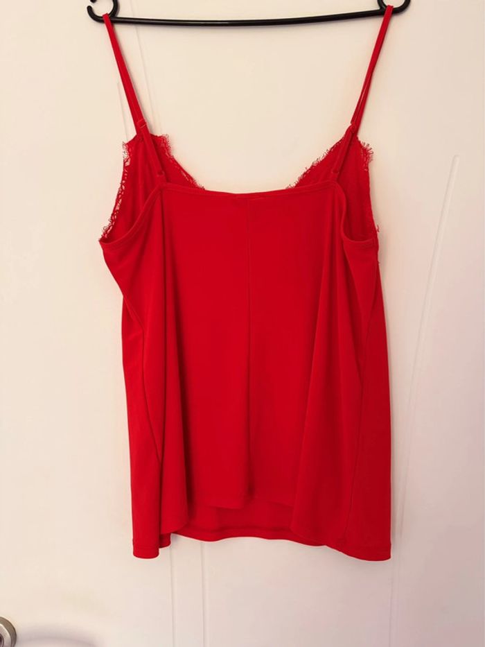 Débardeur rouge taille L - photo numéro 3