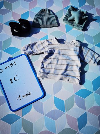 D1191 - pull garçon 1 mois