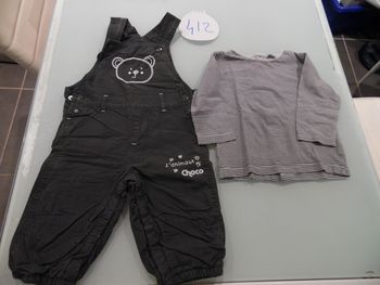 ensemble 3 pièces  12 mois kimbaloo