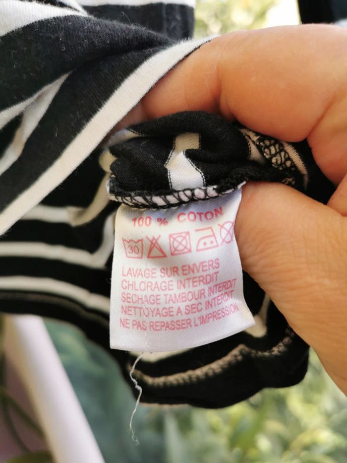 Tee shirt manches longues Dorotennis taille M - photo numéro 5