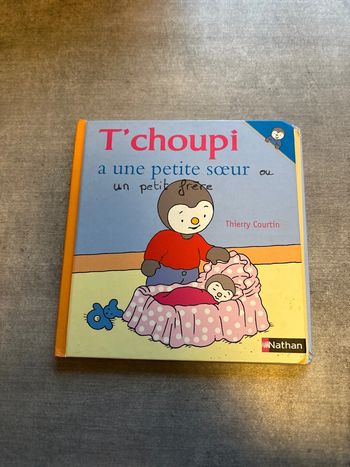 Livre T’choupi a une Ptite Soeur