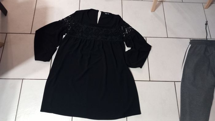Robe noire s jennyfer manches longues tbe - photo numéro 2