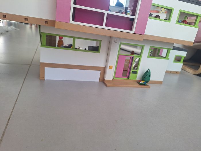 Maison moderne playmobil 5574 + piscine et extension - photo numéro 10
