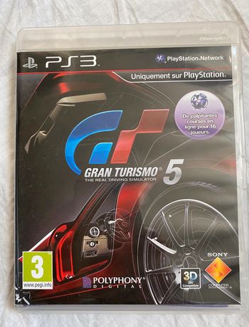 jeu Ps3 playstation Gran Turismo 5