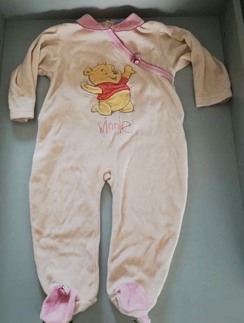 Pyjama une pièce 2 ans Winnie l'ourson