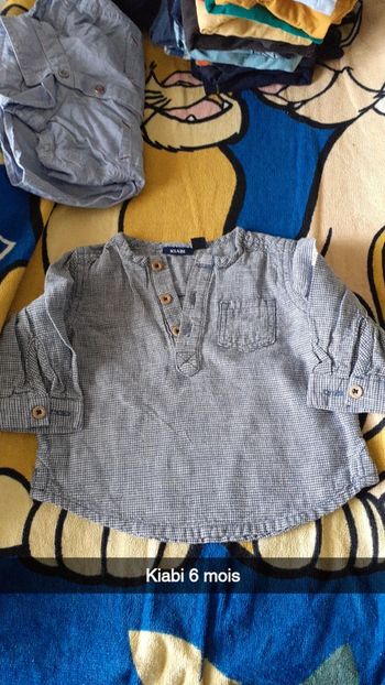 Maillot chemise 6 mois kiabi