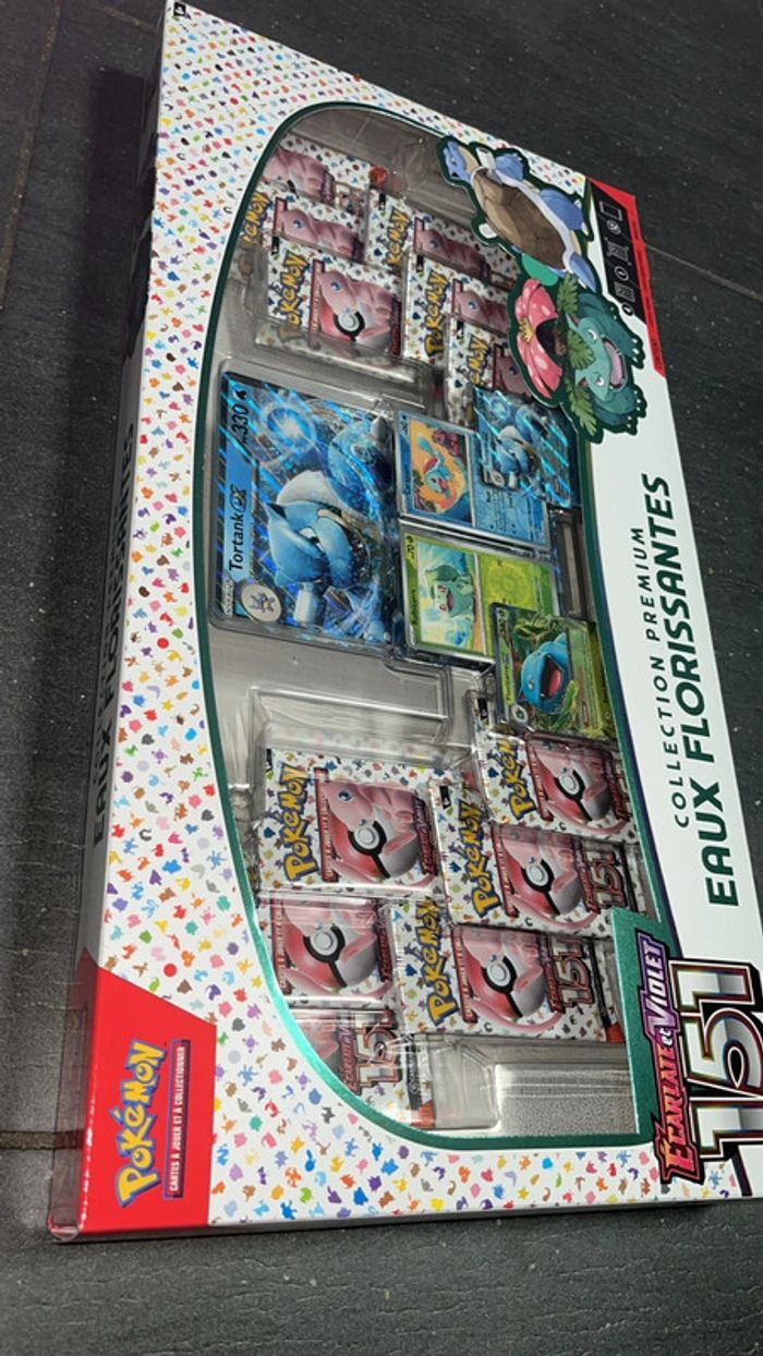 [NEUF] Coffret Pokémon Tortank 151 eaux florissantes EV3.5 FR - photo numéro 3