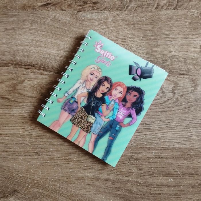 🩷 Cahier spirale selfies girls 🩷 #emyfleury_scrapbooking