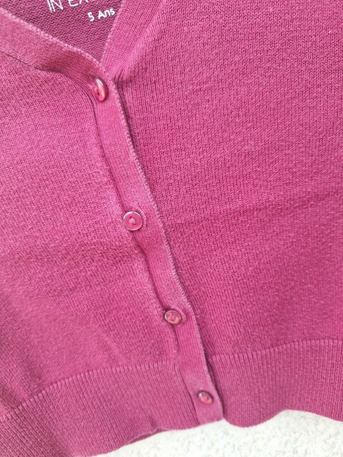 👚 Gilet court à manches longues In Extenso 5 ans - photo numéro 5