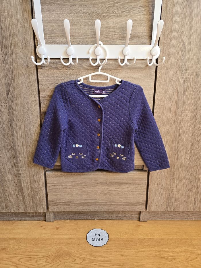 Vêtement Bébé Fille - Ensemble Robe, Gilet, Body - Sergent Major - 24 mois 86 - photo numéro 8