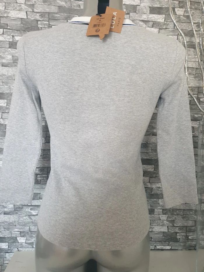 tee shirt Lola gris Taille M - photo numéro 2