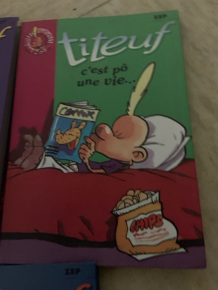 Lot de 3 livres bibliothèques rose Titeuf - photo numéro 2