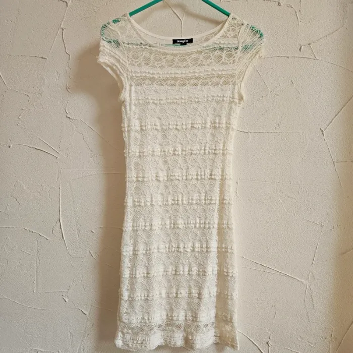 Robe blanche courte 👗
