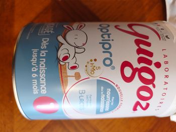 Boite de lait neuve  0/6mois guigoz optipro 