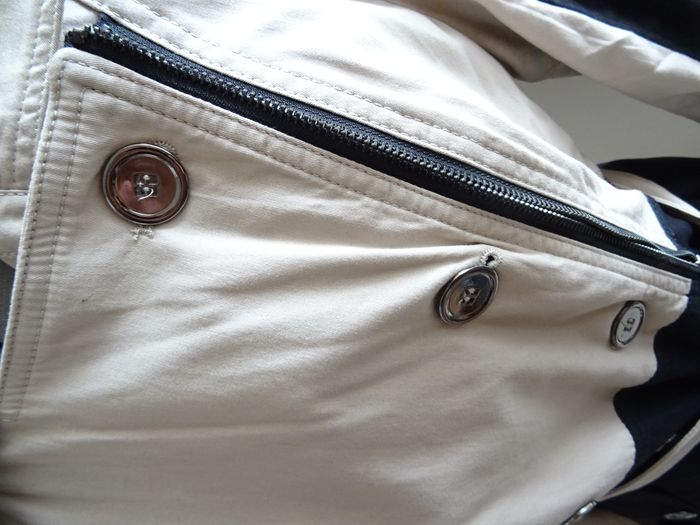 Trench long bicolore Cache-Cache taille 40 - photo numéro 5