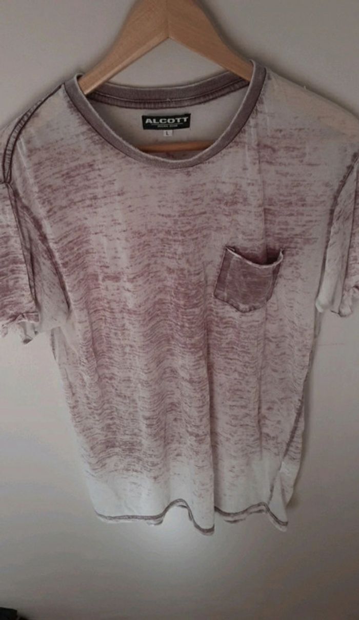 Tee-shirt délavé léger