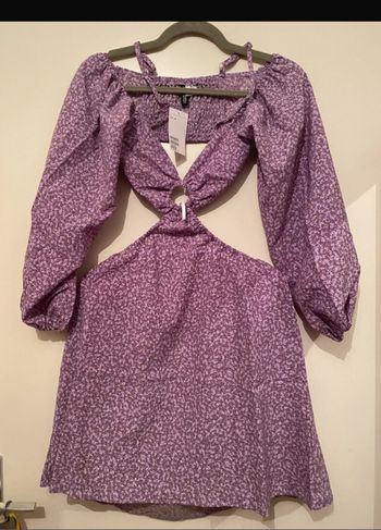 Robe courte découpée H&M taille M neuf
