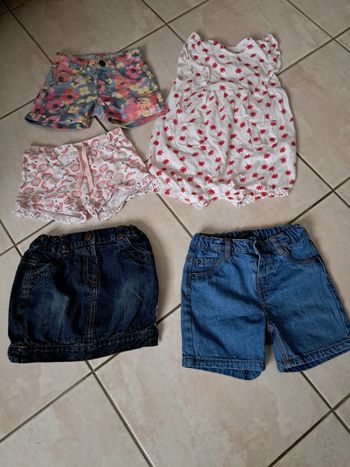 Lot de vêtements fille 