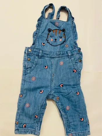 Salopette chaude fille DPAM 9 mois