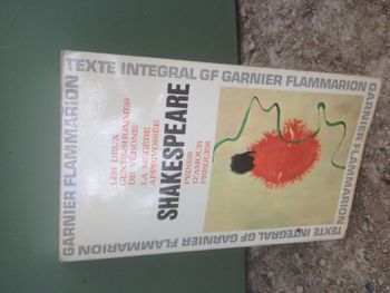 Shakespeare garnier flammarion