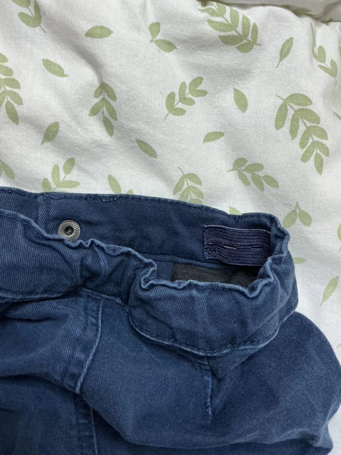 pantalon marine taille réglable 18 mois grain de blé - photo numéro 6