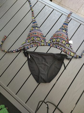 maillot de bain bikini decathlon tribord et Cbk 42 44