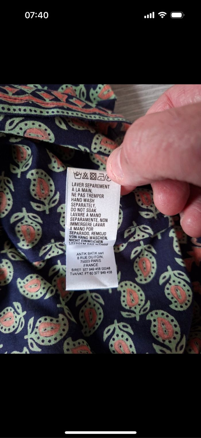 Blouse fluide Antik Batik modèle Madou taille 36 - photo numéro 6