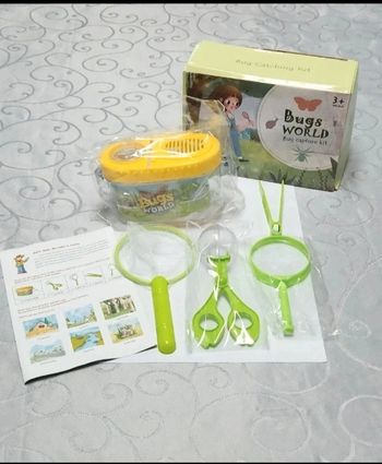 Kit d aventure exploration insectes neuf 