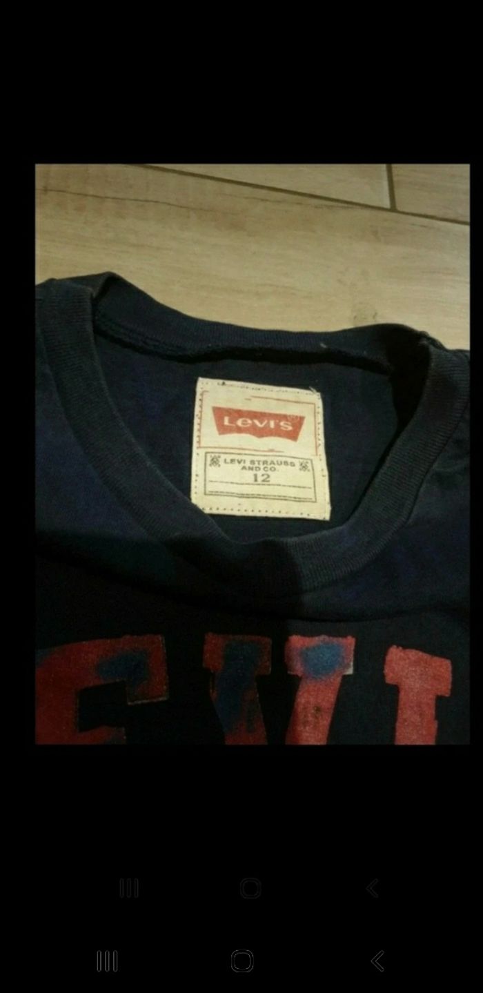 T-shirt garçon levis 12 ans - photo numéro 3