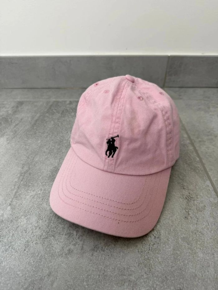 Casquette Polo Ralph Lauren femme rose taille unique parfait état