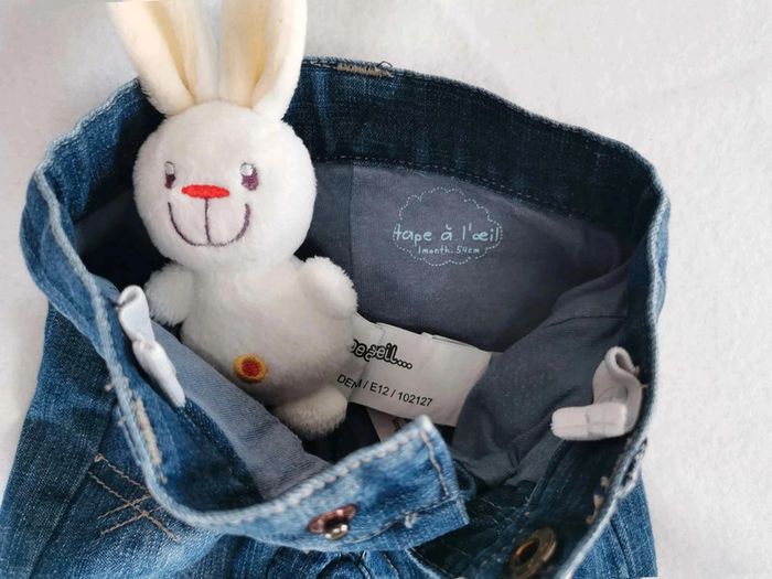 Ensemble  👣 haut et  bas  garçon, tee-shirt kimbaloo  et jean  tape  à l'œil,  1mois/54cm - photo numéro 14