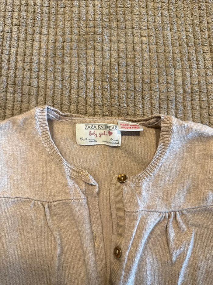 Très beau gilet beige - photo numéro 3