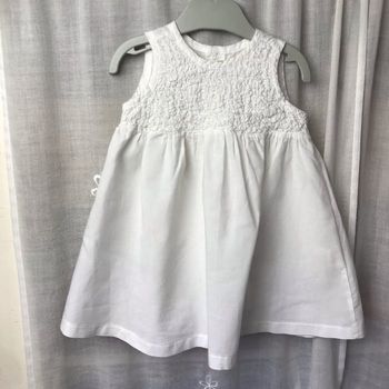 Très jolie robe blanche 18 mois DUDU