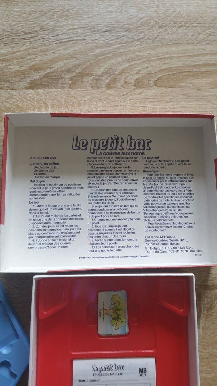 Le petit bac - photo numéro 6