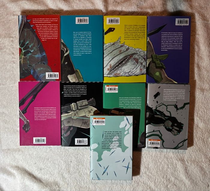 🐲 Lot Mangas Kaiju N°8 Tomes 1 à 9 + 2 livrets offerts - photo numéro 3