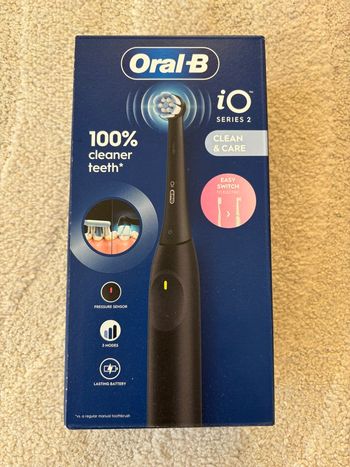 Brosse à dent électrique oral b io séries 2 clean&care