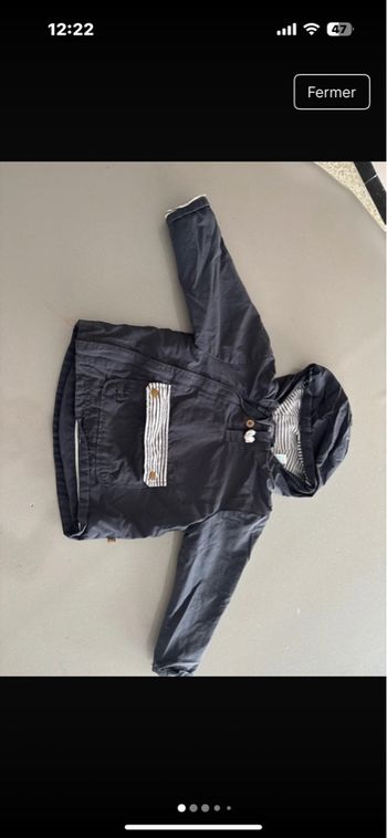 Parka bébé garçon