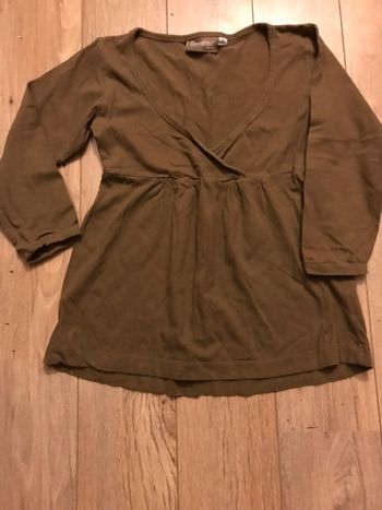 Tee-shirt kaki Decontracted taille S