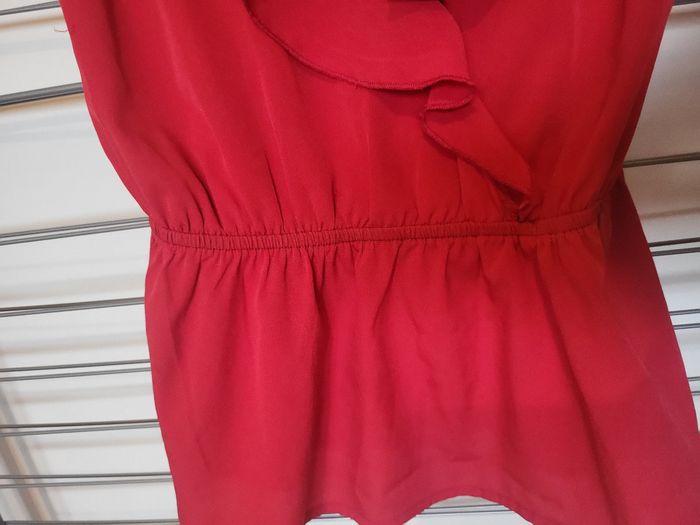 Débardeur fin rouge à bretelles Jennyfer - photo numéro 3