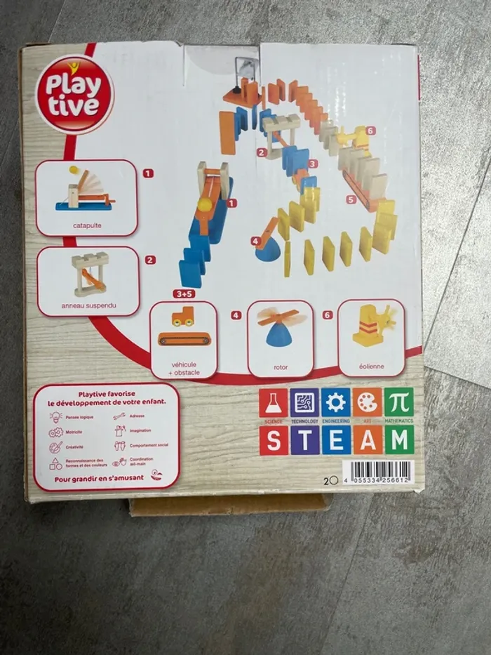 Jeu de construction en domino - photo numéro 2
