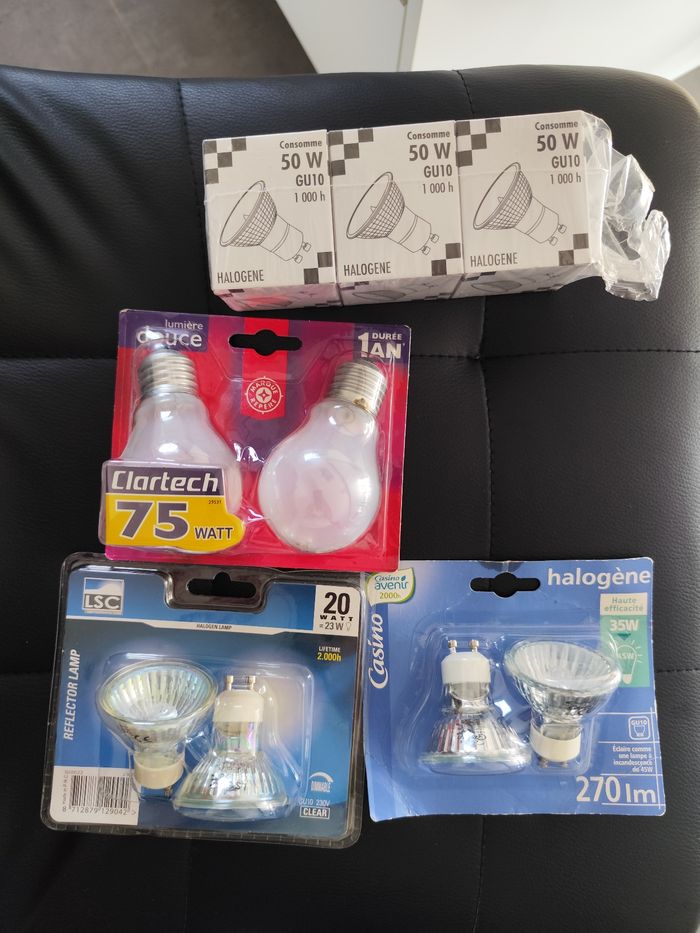 Lot ampoules