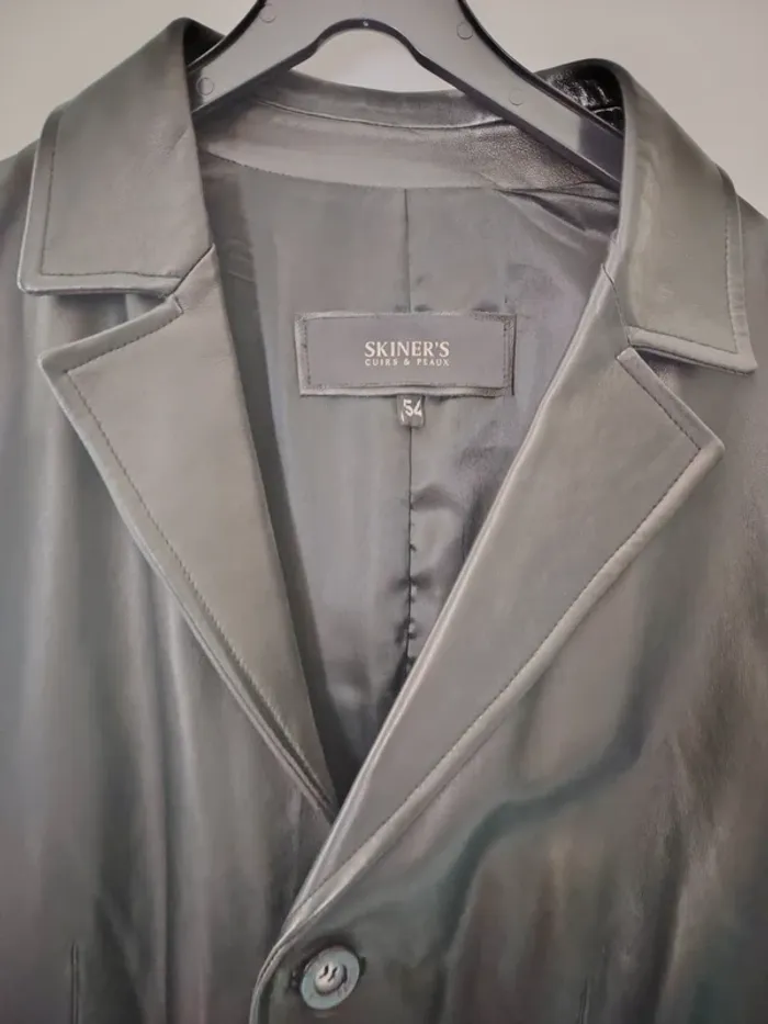 Veste en cuir véritable Skiner"s taille 54 ( 44) - photo numéro 3