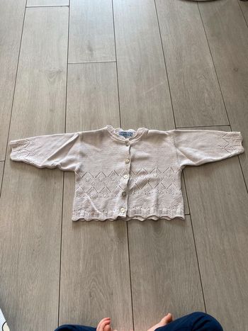 Gilet 3 ans "Simple comme bonheur"