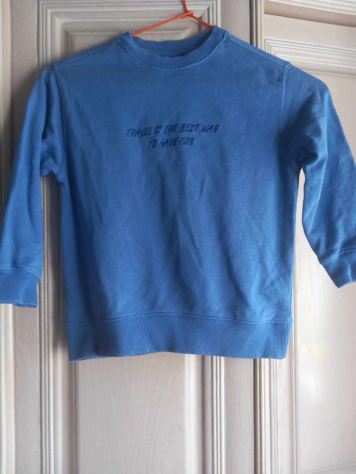 Pull bleu 6/7 ans Zara