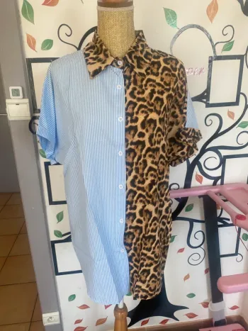 Chemise décontractée oversize été xl confortable