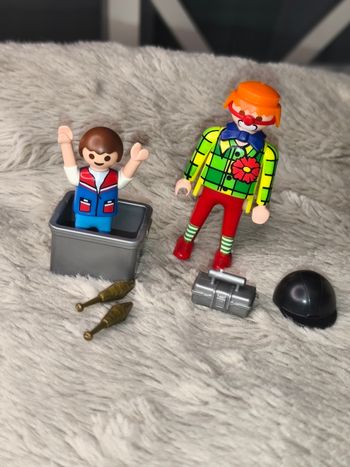 Figurines playmobil clown